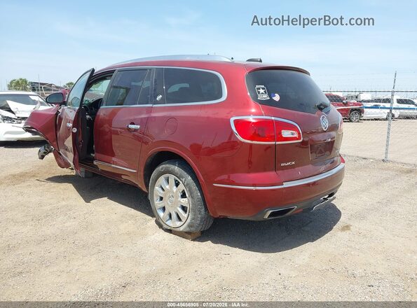 5GAKRBKD1HJ263924 2017 BUICK ENCLAVE Red Հետևի ձախ