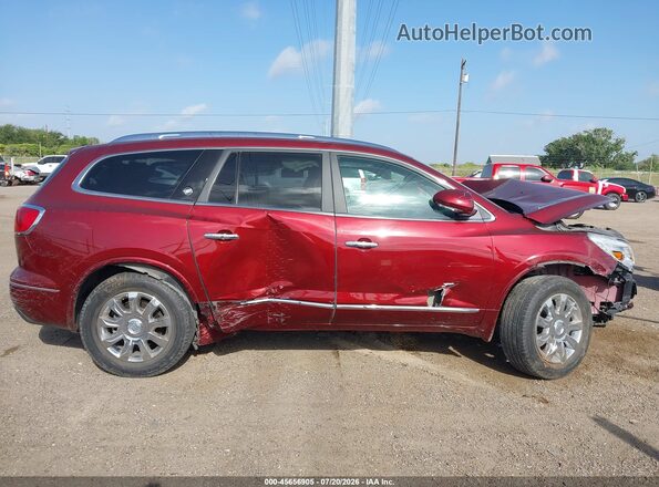 5GAKRBKD1HJ263924 2017 BUICK ENCLAVE Red Սալոնի 360 աստիճան տեսք