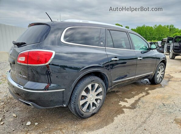 5GAKRBKD2HJ125566 2017 BUICK ENCLAVE Черный Задняя правая четверть