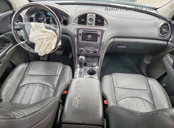 5GAKRBKD2HJ125566 2017 BUICK ENCLAVE Черный Вид панели приборов