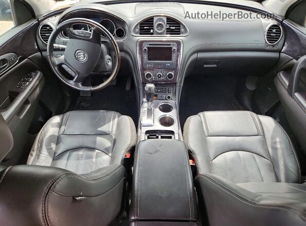 5GAKRBKD2HJ179823 2017 BUICK ENCLAVE Blue Dashboard view
