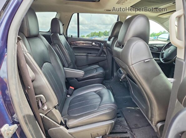 5GAKRBKD2HJ179823 2017 BUICK ENCLAVE Blue Rear interior view