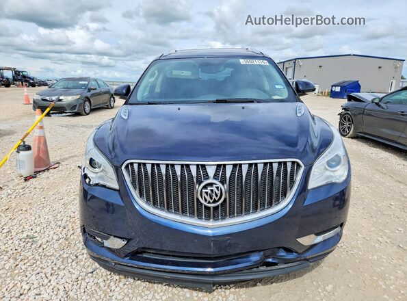 5GAKRBKD2HJ179823 2017 BUICK ENCLAVE Blue Front view