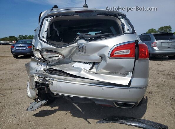 5GAKRBKD2HJ211279 2017 BUICK ENCLAVE Silver Вид ззаду