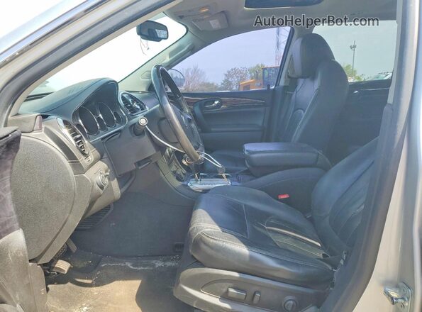 5GAKRBKD2HJ211279 2017 BUICK ENCLAVE Silver Вид салону спереду
