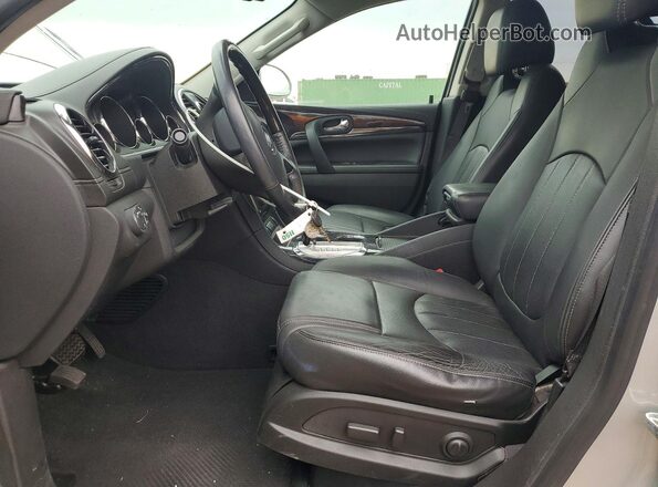 5GAKRBKD2HJ299556 2017 BUICK ENCLAVE Silver Вид салону спереду