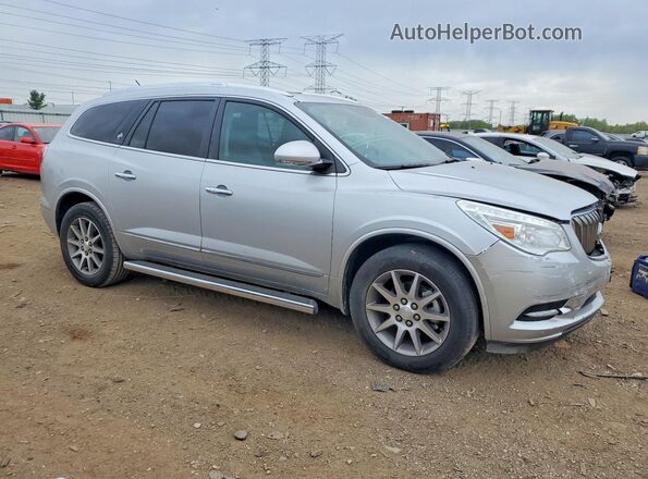 5GAKRBKD2HJ299556 2017 BUICK ENCLAVE Silver Передня права чверть