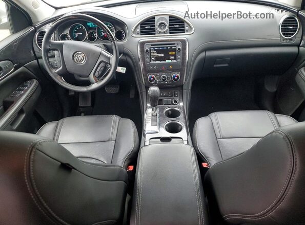 5GAKRBKD2HJ299556 2017 BUICK ENCLAVE Silver Вид панелі приладів