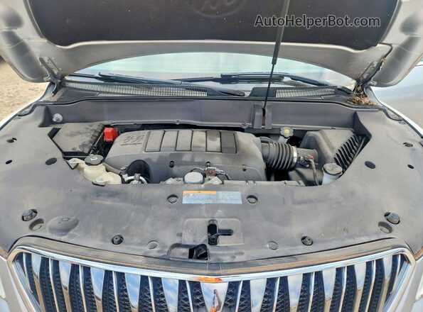 5GAKRBKD2HJ348366 2017 BUICK ENCLAVE Gray ძრავის განყოფილების ხედი