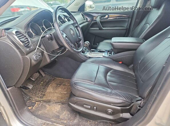 5GAKRBKD2HJ348366 2017 BUICK ENCLAVE Gray წინა სალონის ხედი
