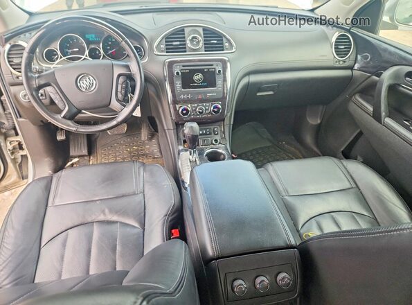 5GAKRBKD2HJ348366 2017 BUICK ENCLAVE Gray წინა პანელის ხედი