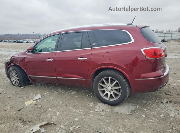 5GAKRBKD3GJ137126 2016 BUICK ENCLAVE Burgundy Trasero izquierdo