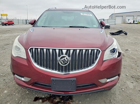 5GAKRBKD3GJ137126 2016 BUICK ENCLAVE Burgundy Vista frontal