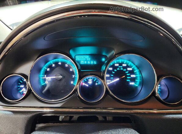5GAKRBKD3GJ195852 2016 BUICK ENCLAVE Silver Instrument cluster view