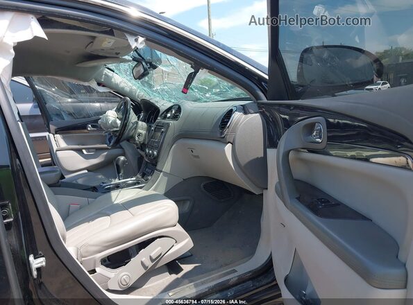 5GAKRBKD3HJ153134 2017 BUICK ENCLAVE Черный Вид салона спереди