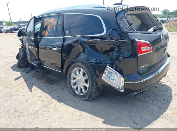 5GAKRBKD3HJ153134 2017 BUICK ENCLAVE Черный Задняя левая четверть
