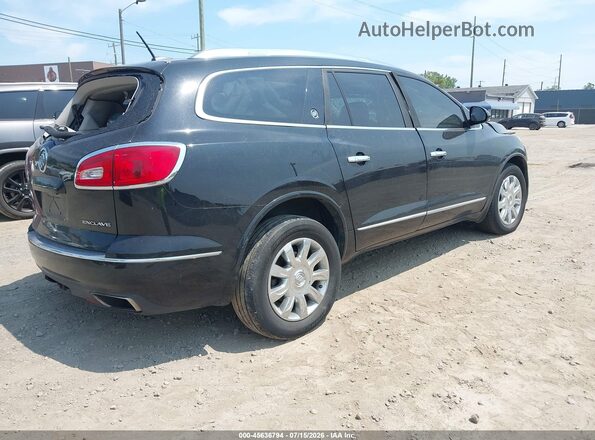 5GAKRBKD3HJ153134 2017 BUICK ENCLAVE Черный Задняя правая четверть