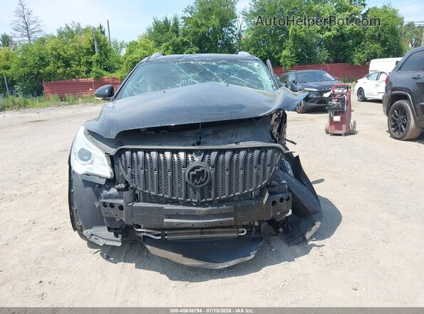 5GAKRBKD3HJ153134 2017 BUICK ENCLAVE Черный Вид задней части салона
