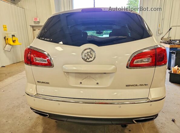 5GAKRBKD3HJ234814 2017 BUICK ENCLAVE White Rear view