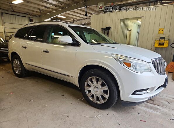 5GAKRBKD3HJ234814 2017 BUICK ENCLAVE White Front right