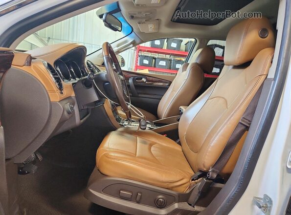 5GAKRBKD3HJ234814 2017 BUICK ENCLAVE White Front interior view