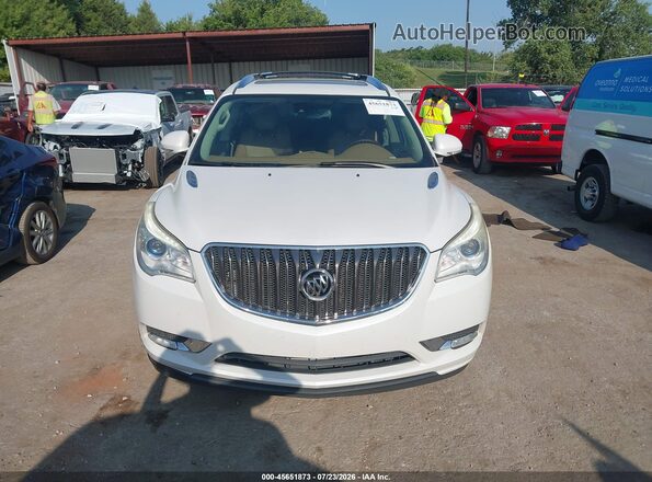 5GAKRBKD4GJ139127 2016 BUICK ENCLAVE White Instrument cluster view