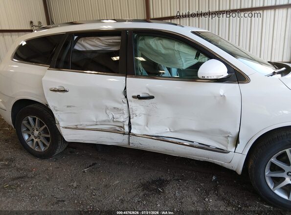5GAKRBKD5GJ103656 2016 BUICK ENCLAVE Белый Вид спереди