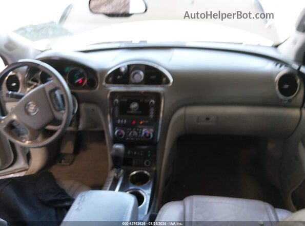 5GAKRBKD5GJ103656 2016 BUICK ENCLAVE Белый Вид салона спереди