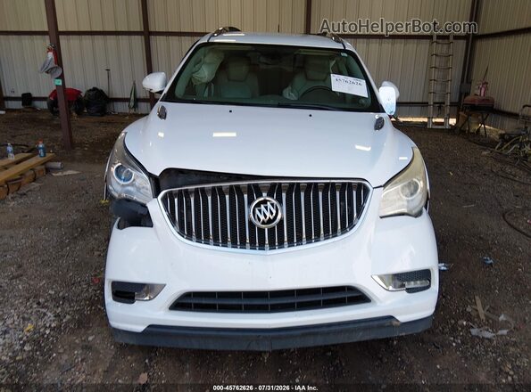 5GAKRBKD5GJ103656 2016 BUICK ENCLAVE Белый Вид щитка приборов