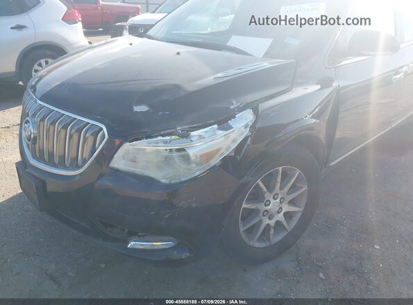 5GAKRBKD6GJ122975 2016 BUICK ENCLAVE Black Widok z przodu
