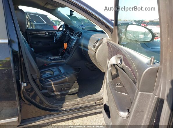 5GAKRBKD6GJ122975 2016 BUICK ENCLAVE Black Widok wnętrza z przodu