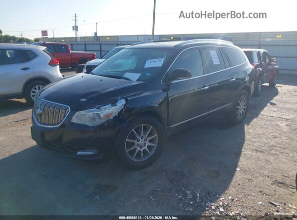 5GAKRBKD6GJ122975 2016 BUICK ENCLAVE Black Przód lewy