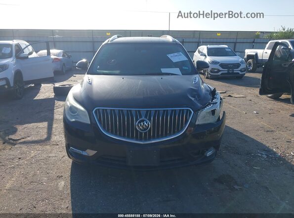 5GAKRBKD6GJ122975 2016 BUICK ENCLAVE Black Widok zestawu wskaźników