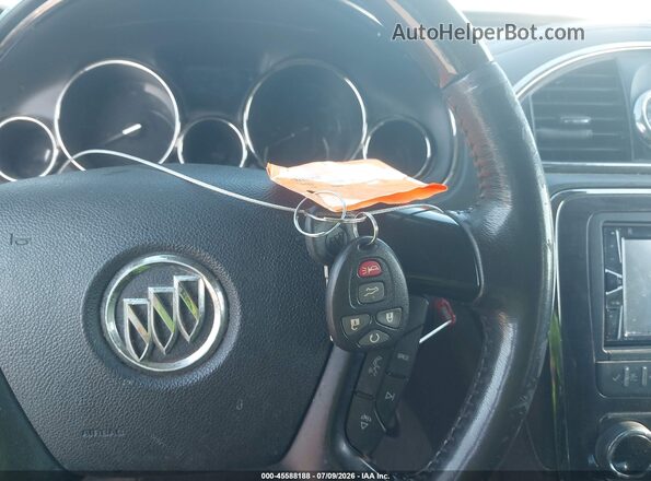 5GAKRBKD6GJ122975 2016 BUICK ENCLAVE Black Widok deski rozdzielczej