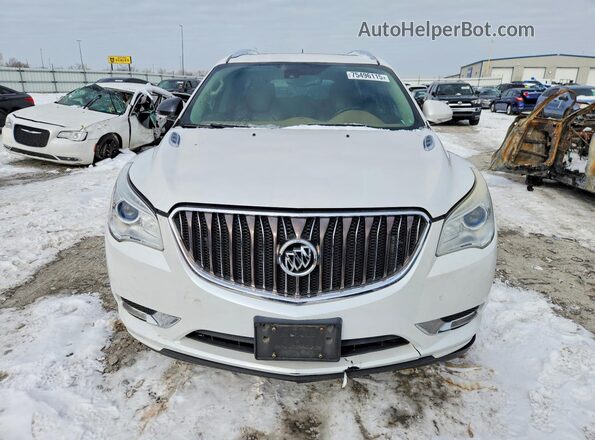 5GAKRBKD6GJ196364 2016 BUICK ENCLAVE White Vista frontal
