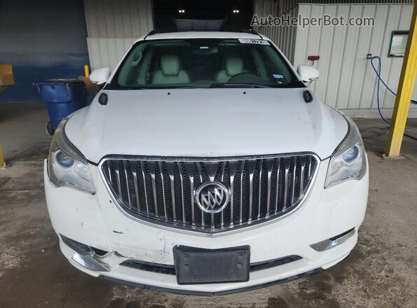 5GAKRBKD6GJ325199 2016 BUICK ENCLAVE White VIN კოდის სტიკერის ხედი