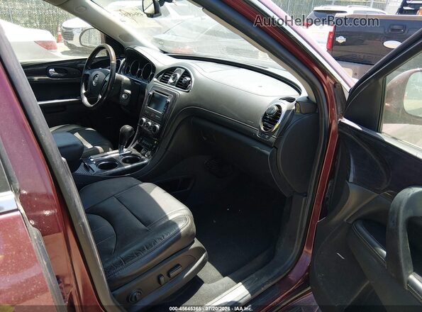 5GAKRBKD6HJ119091 2017 BUICK ENCLAVE Red Front interior view