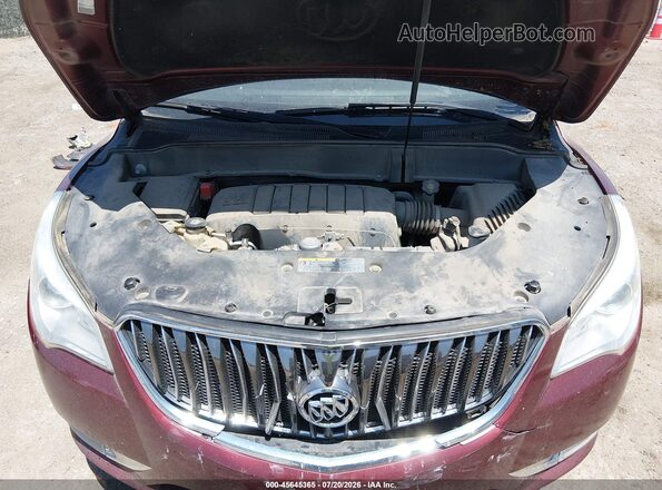 5GAKRBKD6HJ119091 2017 BUICK ENCLAVE Red Rear view