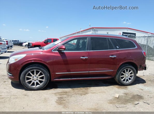 5GAKRBKD6HJ119091 2017 BUICK ENCLAVE Red 