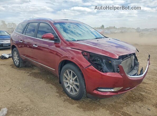 5GAKRBKD6HJ239473 2017 BUICK ENCLAVE Red Передня права чверть