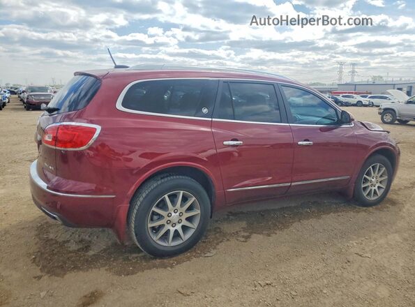 5GAKRBKD6HJ239473 2017 BUICK ENCLAVE Red Задня права чверть