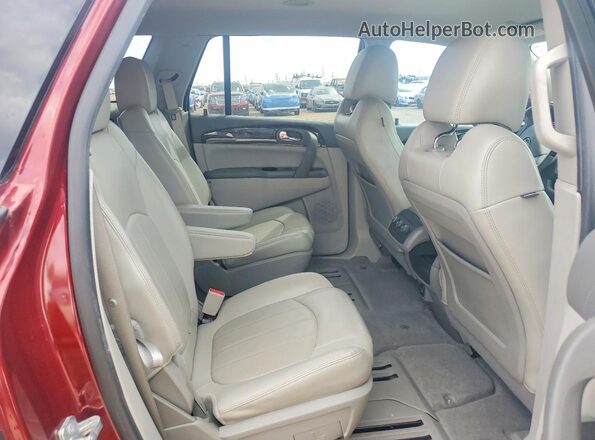 5GAKRBKD6HJ239473 2017 BUICK ENCLAVE Red Вид задніх сидінь