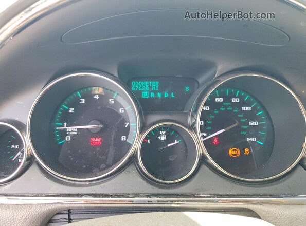 5GAKRBKD7HJ114756 2017 BUICK ENCLAVE Silver Instrument cluster view
