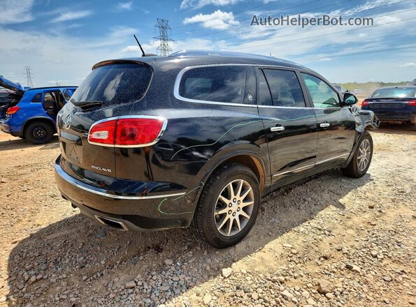 5GAKRBKD7HJ255701 2017 BUICK ENCLAVE Black Trasero derecho