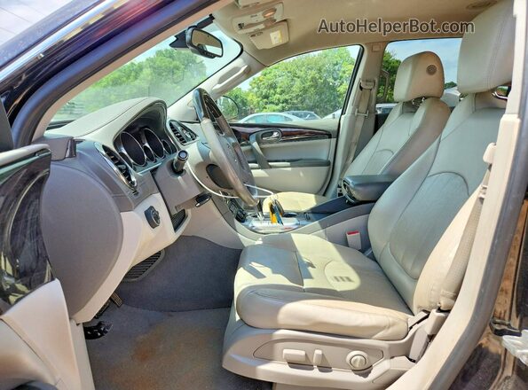 5GAKRBKD7HJ255701 2017 BUICK ENCLAVE Black Vista interior delantera