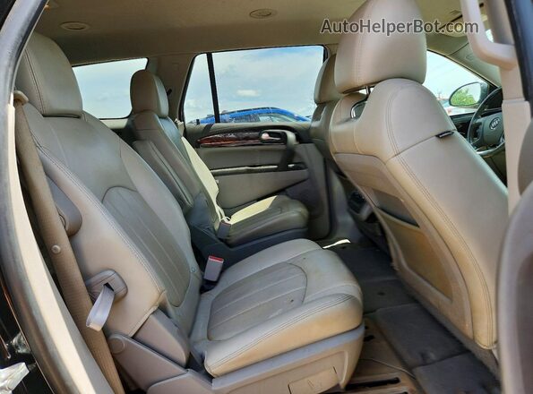 5GAKRBKD7HJ255701 2017 BUICK ENCLAVE Black Vista interior trasera
