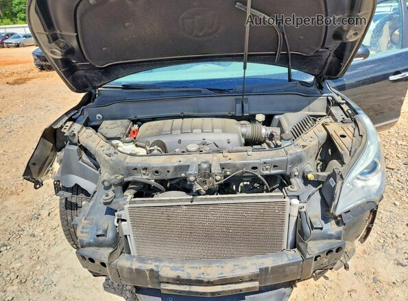 5GAKRBKD7HJ255701 2017 BUICK ENCLAVE Black Vista del compartimento del motor