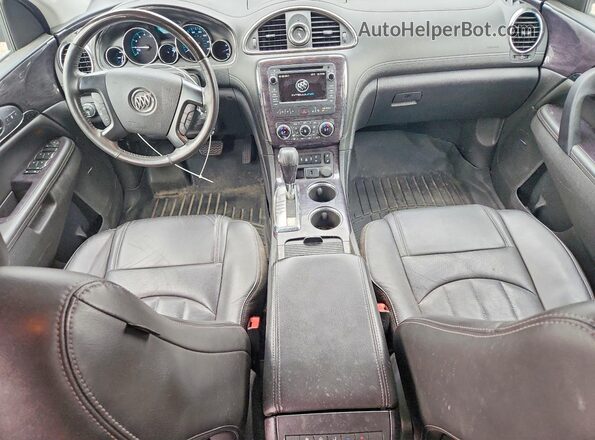 5GAKRBKD7HJ281702 2017 BUICK ENCLAVE Gray Առջևի վահանակի տեսք