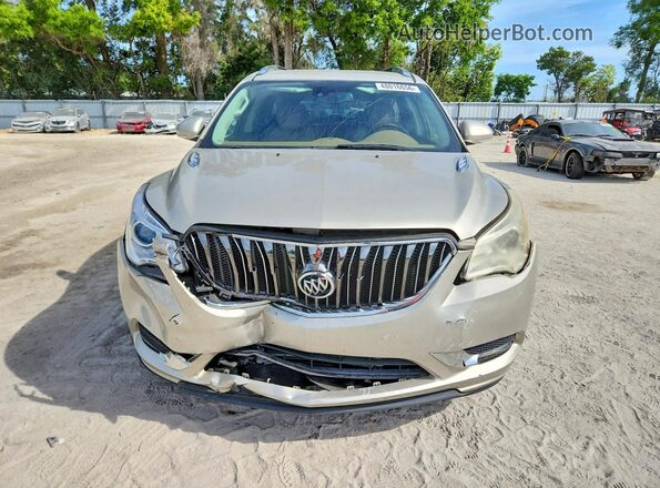 5GAKRBKD8GJ220406 2016 BUICK ENCLAVE Бежевый Вид спереди