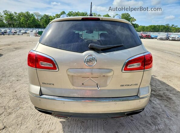 5GAKRBKD8GJ220406 2016 BUICK ENCLAVE Бежевый Вид сзади